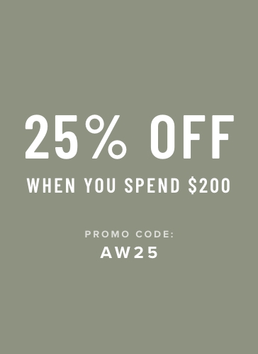 May 25% off when you spend $200