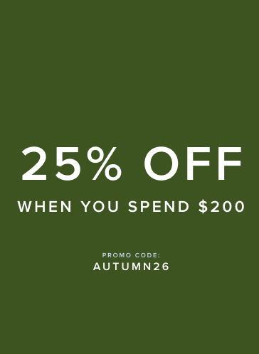  May - 25% Off When You Spend $200