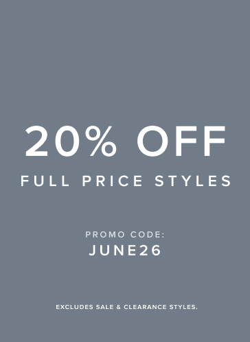  	June - Winter Sale 20% Off Full Price 