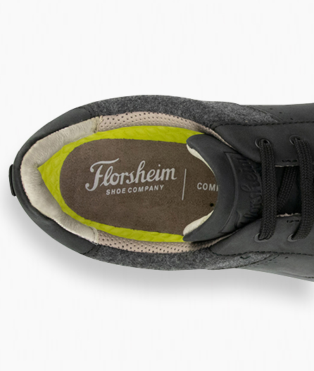 Fully cushioned, removable Comfortech footbed offers all-day support.