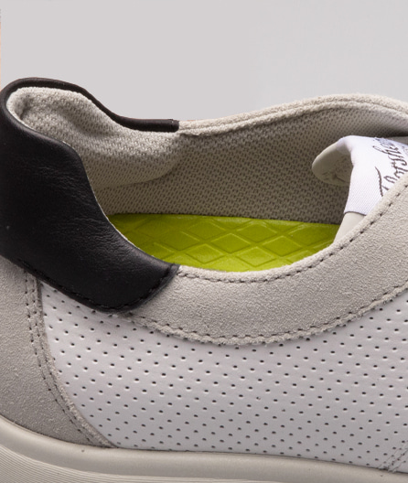 Breathable mesh linings for additional comfort.
