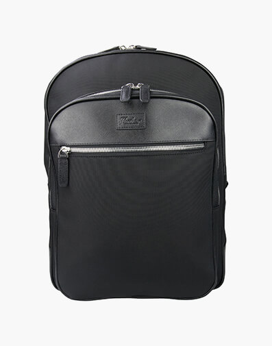 Aspen Nylon & Leather Backpack