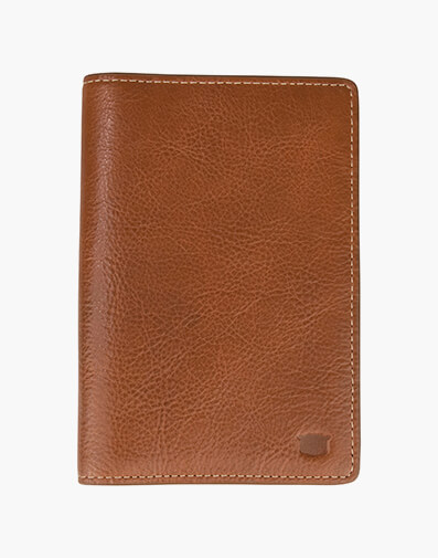 Newark Leather Travel Wallet in TAN for NZ $119.00 dollars.