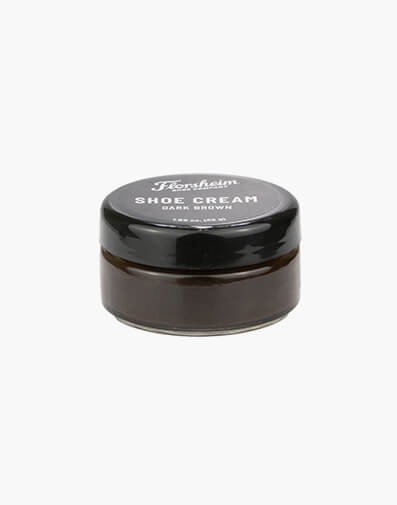 Shoe Cream Leather Polish  DARK BROWN