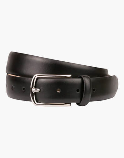 Newman Belt Classic Leather Belt in BLACK for NZ $69.00 dollars.