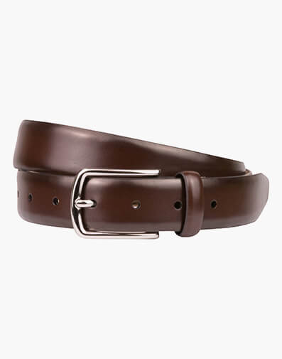 Newman Belt Classic Leather Belt in BROWN for NZ $55.20 dollars.