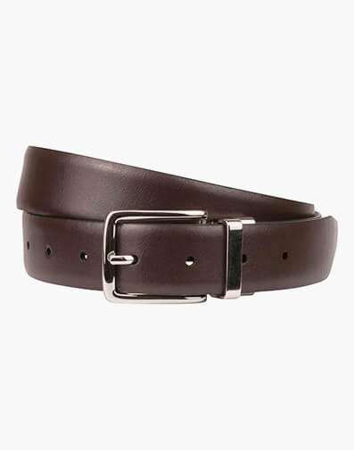 Segal Belt Reversible Leather Belt BROWN/BLACK
