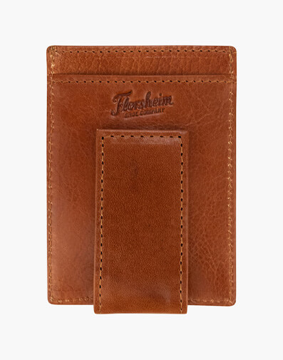 Sonny Wallet Money Clip  COGNAC