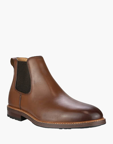 Anthem Chelsea Plain Toe Chelsea Boot  in BROWN for NZ $289.00 dollars.
