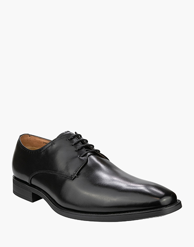 Dynasty Plain Toe Derby BLACK