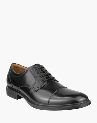 Forecast Cap Cap Toe Derby in BLACK for NZ $279.00 dollars.