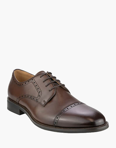 Chadwick Cap Cap Toe Derby in BROWN for NZ $239.00 dollars.