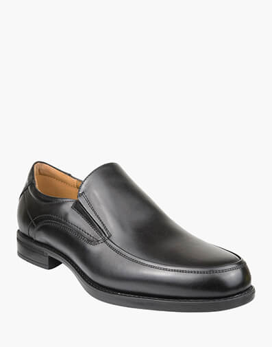 Springfield Moc Toe Slip On in BLACK for NZ $229.00 dollars.