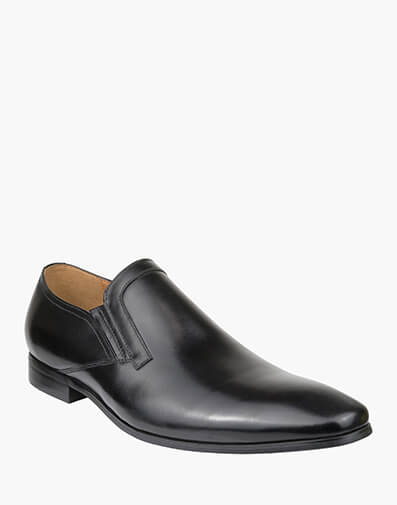 Stanton Plain Toe Slip On BLACK