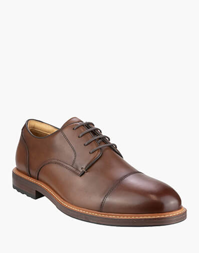 Anthem Cap Cap Toe Derby in BROWN for NZ $259.00 dollars.