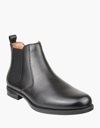 Glendale Plain Toe Chelsea Boot