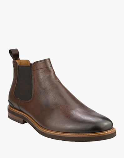 Highland Chelsea Plain Toe Gore Boot WALNUT