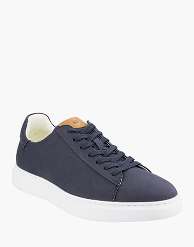 Premier Canvas Lace To Toe Sneaker  in NAVY for NZ $109.90 dollars.