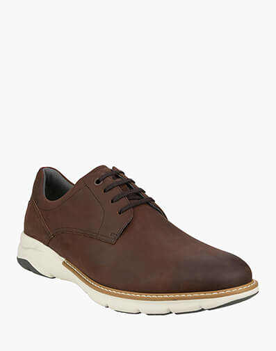 Frenzi Plain Plain Toe Derby  in BROWN for NZ $239.00 dollars.