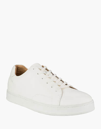 Monopoli Lace To Toe Sneaker in Off-White.