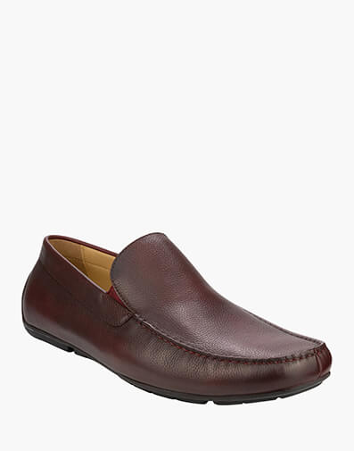 Crown Moc Toe Driver in BURGUNDY for NZ $239.00 dollars.