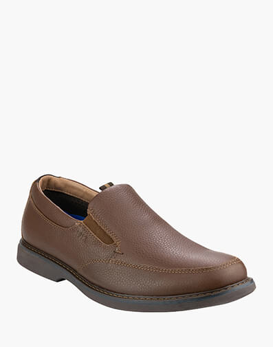 Otto Slip Moc Toe Slip  in BROWN for NZ $129.00 dollars.