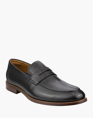 Rucci Penny Moc Toe Penny Loafer in BLACK for NZ $179.00 dollars.