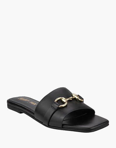 Shelby Open Toe Slide  in BLACK for NZ $219.00 dollars.