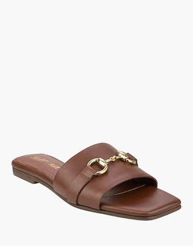 Shelby Open Toe Slide  in BROWN for NZ $219.00 dollars.