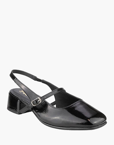 Rita Square Toe Block Heel  in BLACK for NZ $189.95 dollars.