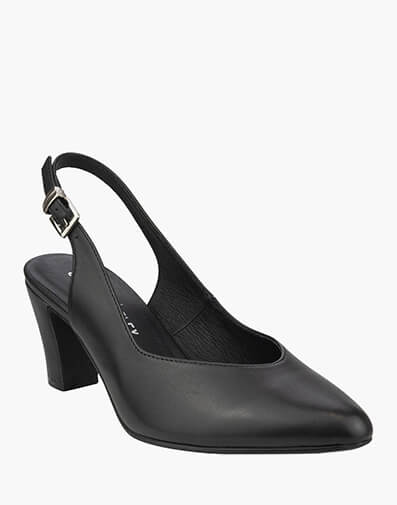 Alanis Point Toe Block Heel in BLACK for NZ $239.00 dollars.