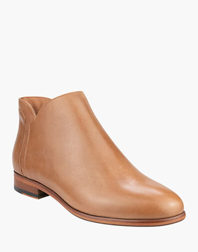 Madeline Plain Toe Zip Boot in DARK TAN for NZ $169.90 dollars.