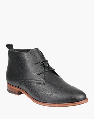 Laura Plain Toe Chukka Boot  BLACK