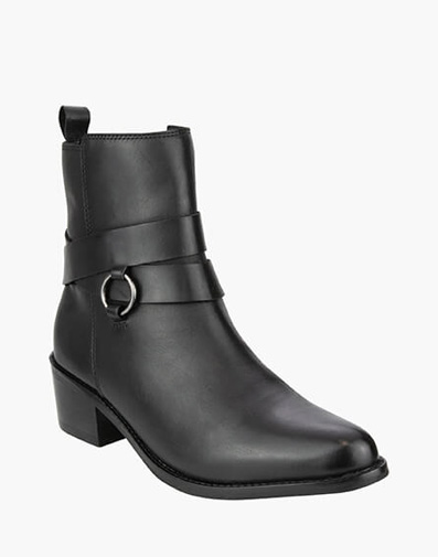 Melissa Almond Toe Zip Boot  in BLACK for NZ $239.00 dollars.