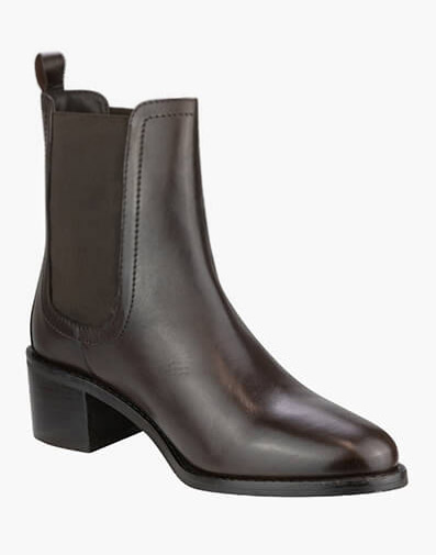 Lillie Plain Toe Chelsea Boot  in DARK BROWN for NZ $279.00 dollars.