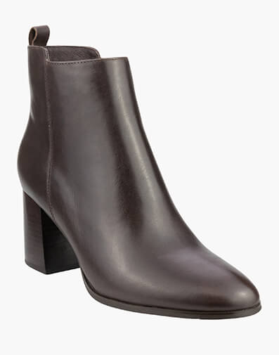 Tilley Plain Toe Ankle Boot in BROWN for NZ $309.00 dollars.