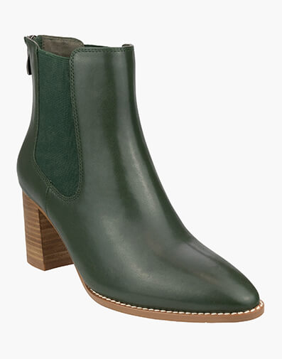 Taylor Plain Toe Ankle Boot in DK GREEN for NZ $209.90 dollars.