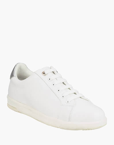 Crossover Plain Plain Lace To Toe Sneaker  in WHITE for NZ $159.90 dollars.