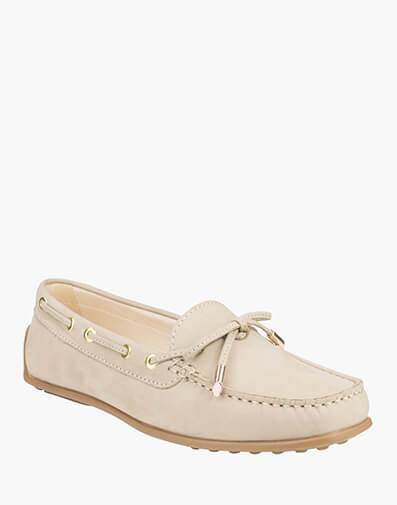 Aspe Moc Toe Loafer in STONE for NZ $159.90 dollars.