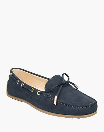 Aspe Moc Toe Loafer in NAVY for NZ $229.00 dollars.