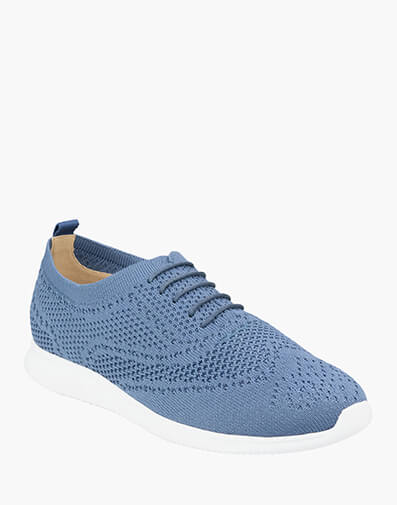 Nina Wingtip Sneaker in OCEAN for NZ $189.00 dollars.