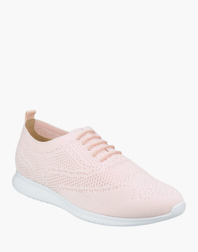 Nina Wingtip Sneaker in BLUSH for NZ $139.90 dollars.
