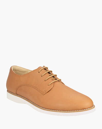 Easy Flex 4H Canvas  Plain Toe Derby in TAN for NZ $139.90 dollars.