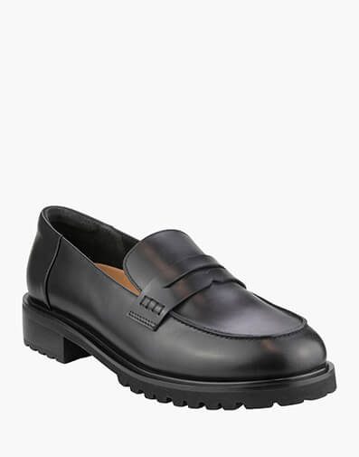 Celine Moc Toe Penny Loafer in BLACK for NZ $249.00 dollars.